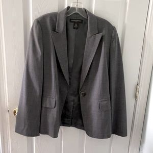 Banana Republic gray blazer size 10